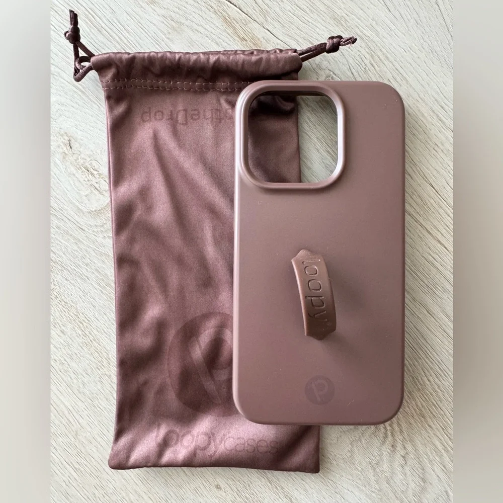 Loopycases phone case for iPhone15 Pro, Espresso Brown - Picture 9 of 9